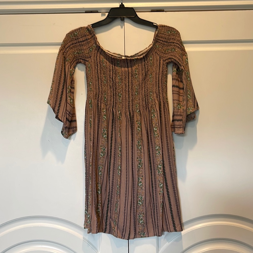 Off the shoulder dress